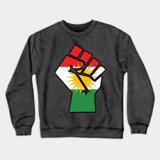 Kurdish Fist of Resistance Crewneck Sweatshirt